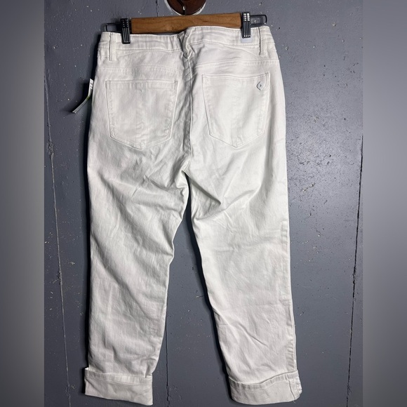 NWT Democracy Mid-Rise Flex-Ellent Girlfriend Jean with Cropped Hem SZ 4 - Picture 3 of 11